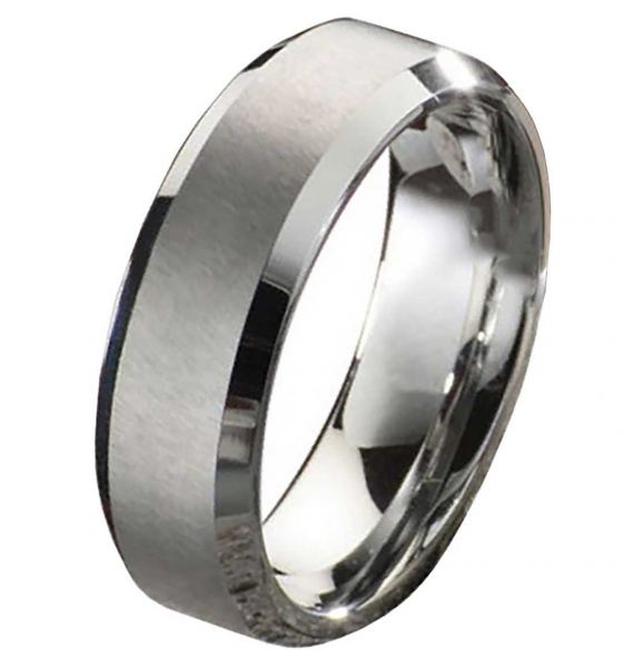 Preview: Herrenring Wolframring PW138 ohne Stein