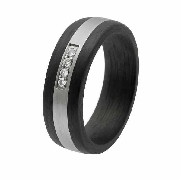 Preview: Carbonring COR2 – Gratis Gravur inkl.