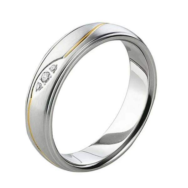 Edelstahl Damenring für Ewigkeiten AB818