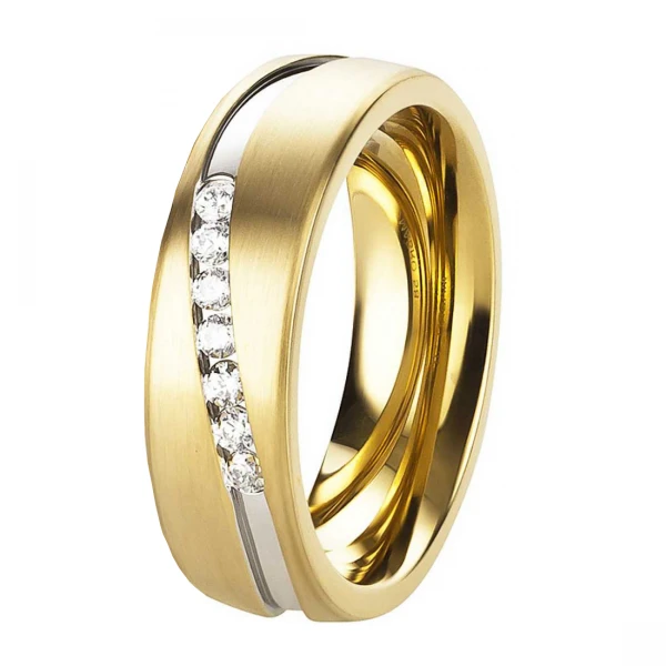 Edelstahlringe elegant glänzend AB3218-AB3219