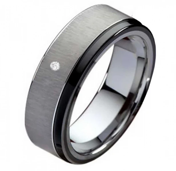 Wunderschöne Wolframringe W156 mit Gravur Wunderschöne Wolframringe W156 mit Gravur