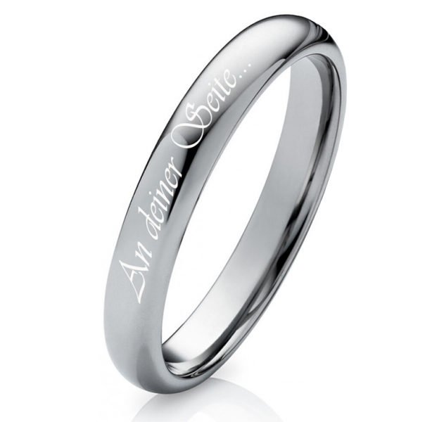 Preview: Wolframring als Zeichen der Liebe W748