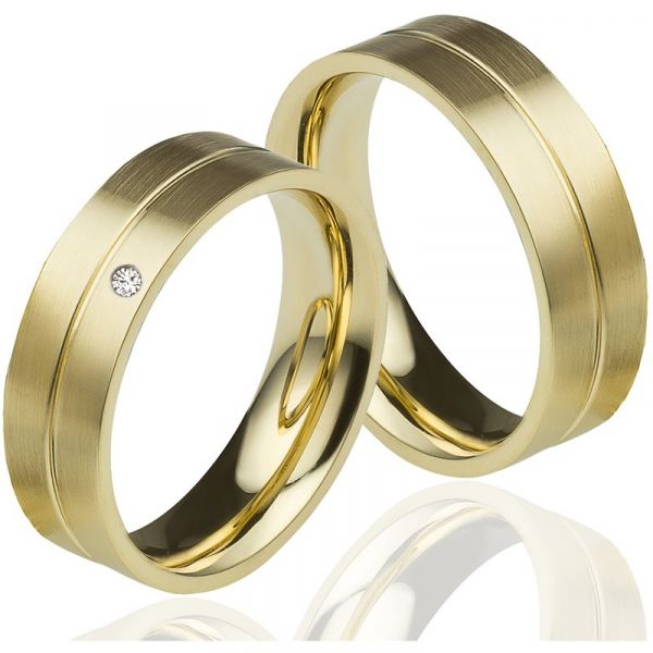 Preview: Edelstahlringe MOR23 Beschichtet mit Diamant