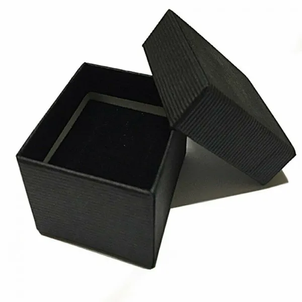 Schwarzes Ring Etui