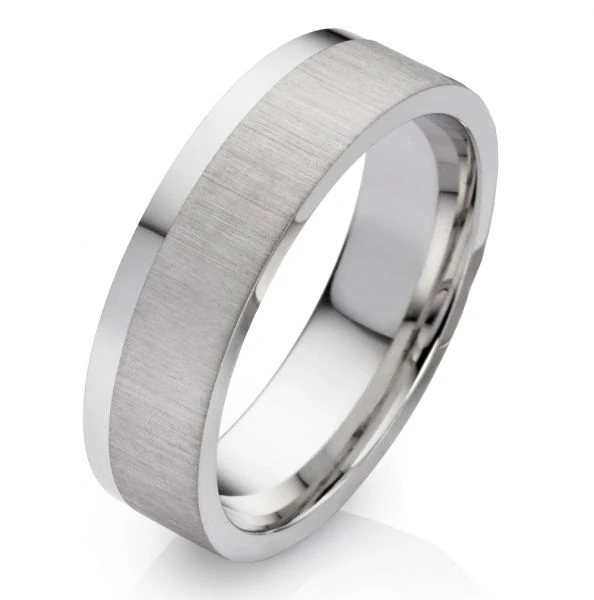 Silberring Herr mit Gravur SP05 - Eleganz pur