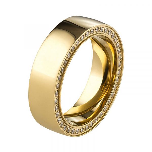 Preview: Schlichter Herrenring modern AB3131