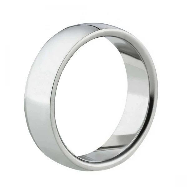 Edle Herrenring mit abgerundeter Form AB1491