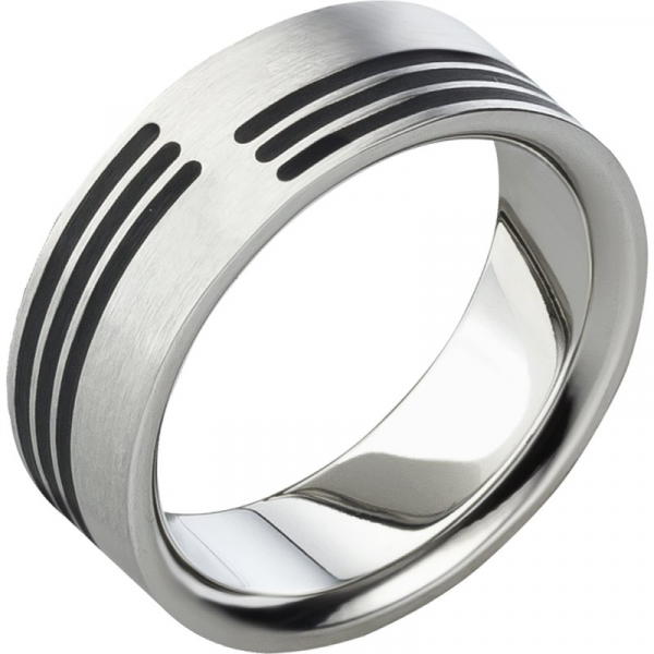 Preview: Herrenring Edelstahl Liebe & Still AB1549