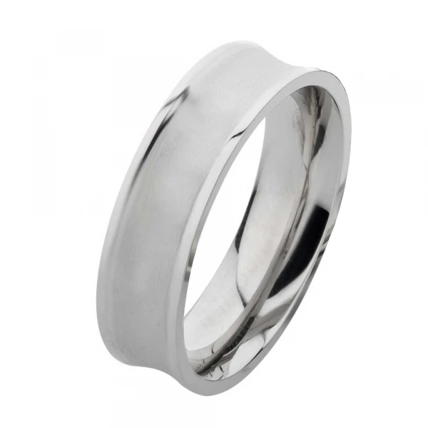 Schmale Edelstahlringe E066 Unisex mit Gravur Schmale Edelstahlringe E066 Unisex mit Gravur