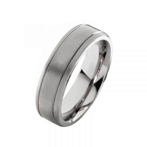 Preview: Herrenring mit Gravur LUC55