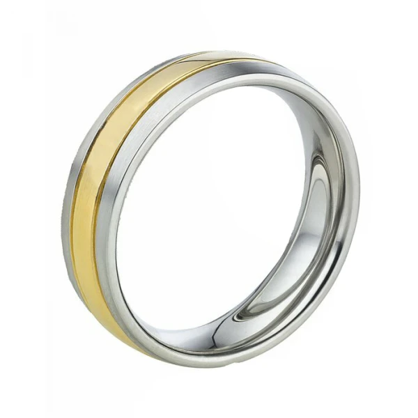 Titanringe LUC69 mit Diamant Titanringe LUC69 mit Diamant