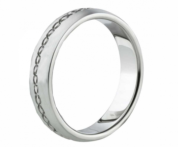 Preview: Herrenring Edelstahl modern & robust AB1001