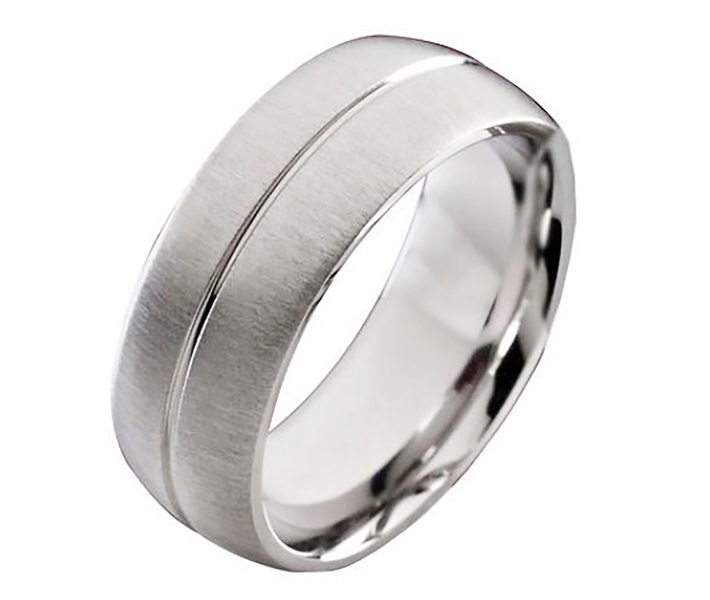 Preview: Herrenring Edelstahl E158s