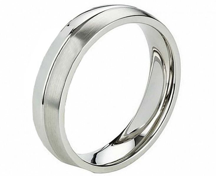 Preview: Schlichte & elegante Herrenring AB2409