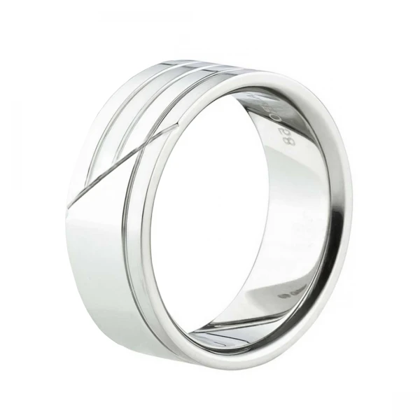 Edelstahlringe Liebe für zwei Herzen AB1472-AB1473