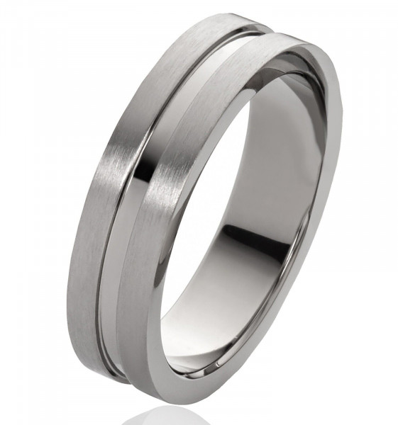 Aussergewöhnliche Eheringe aus Titan T034