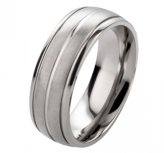 Preview: Herrenring aus Titan PT121