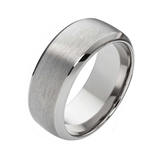 Preview: Titanringe Herrenring mit Gravur T193