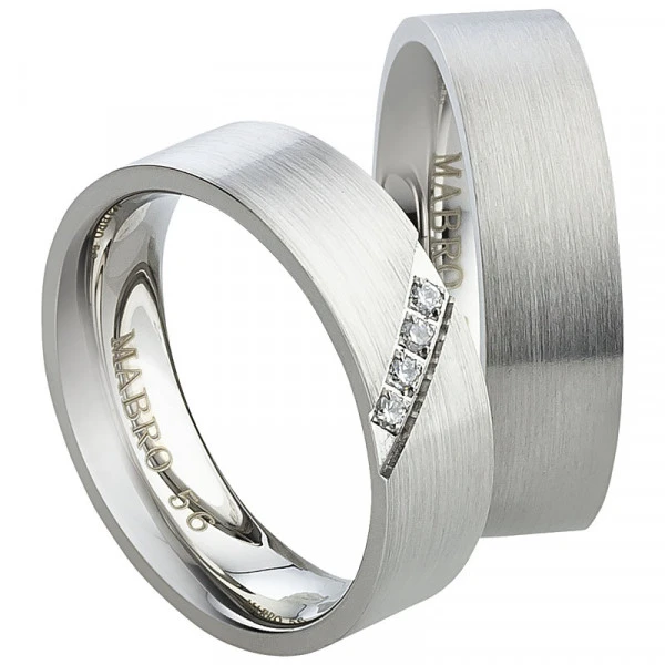 Partnerringe Edelstahl AB1768-AB1769 und Gravur Partnerringe Edelstahl AB1768-AB1769 und Gravur