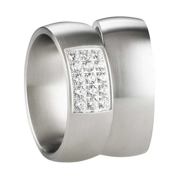 Partnerringe Edelstahl AB3132-AB3133 und Gravur