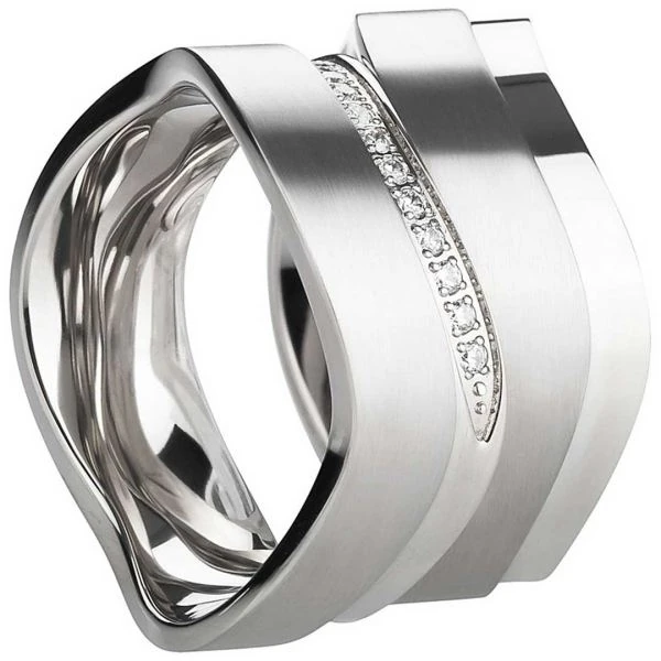 Partnerringe Edelstahl AB3414-AB3415 und Gravur