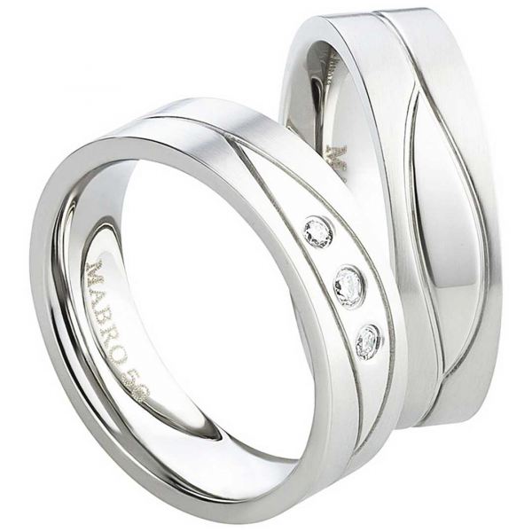 Preview: Edelstahlringe modern & langlebig AB1756-AB1757