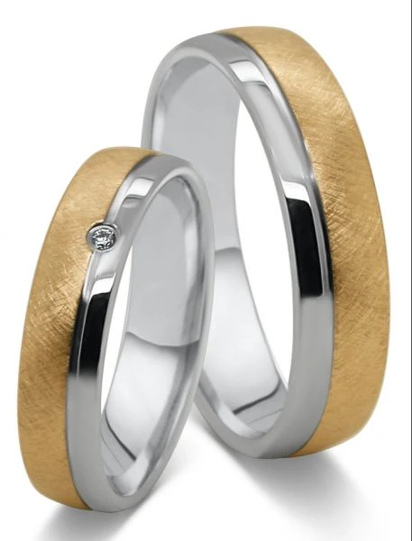 Partnerringe Edelstahl AB4788-AB4789