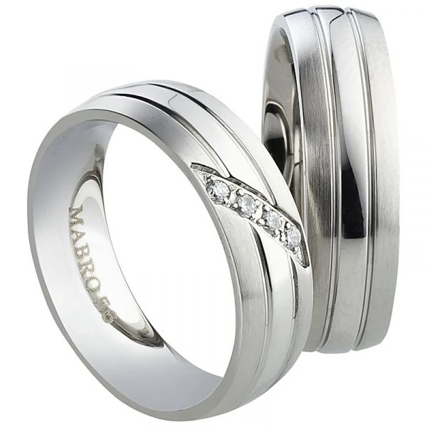 Partnerringe Edelstahl AB1766-AB1767 und Gravur