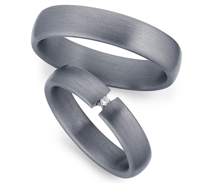 Preview: Tantal und Carbon AB4626/AB4627 mit Diamant