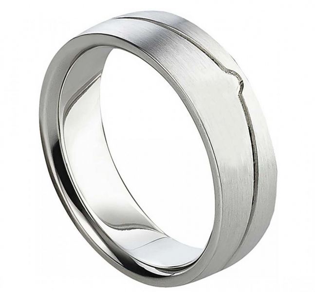 Preview: Herrenring Edelstahl Mabro AB1555 mit gratis Gravur