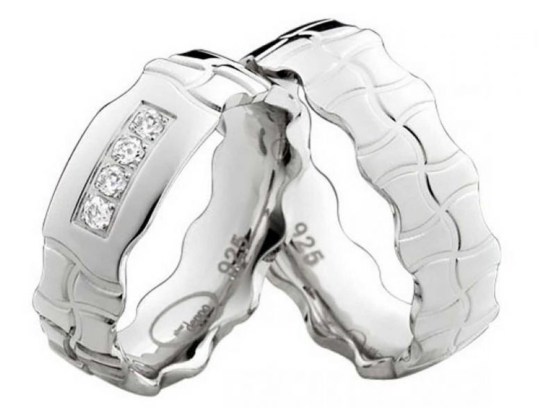 Preview: Extravagante Silberringe PS809