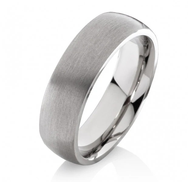 Herrenring Titanring HT006 mit Gravur