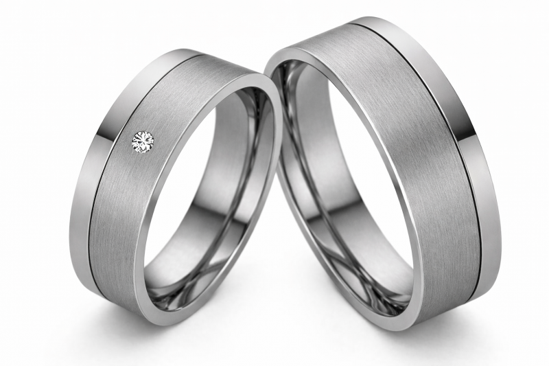 Preview: Partnerringe Titan MOR60 6 oder 8mm breit