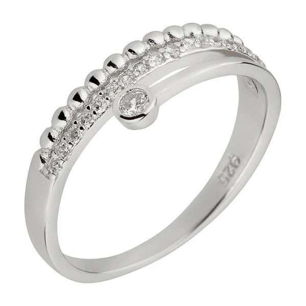 Verlobungsring Damenring SR1434 mit Zirkonias