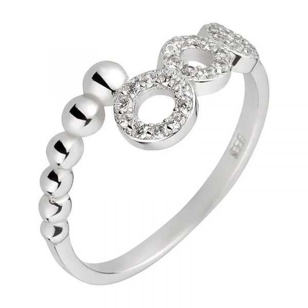 Verlobungsring Damenring CSR1432 mit Zirkonias