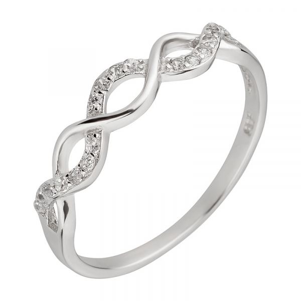 Preview: Verlobungsring Damenring SR1430 mit Zirkonias