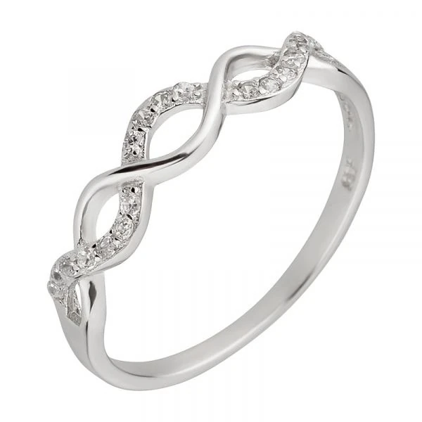 Verlobungsring Damenring SR1430 mit Zirkonias