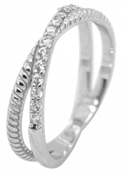 Preview: Verlobungsring Damenring SR2376 mit Zirkonias