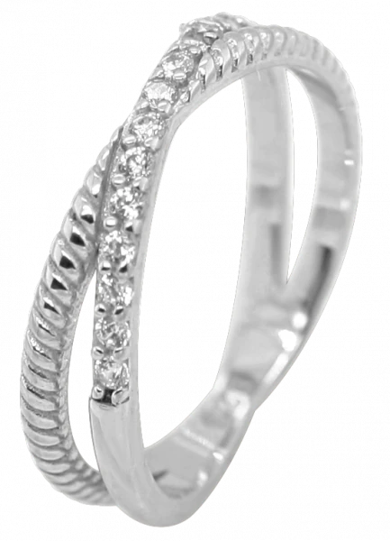 Verlobungsring Damenring SR2376 mit Zirkonias