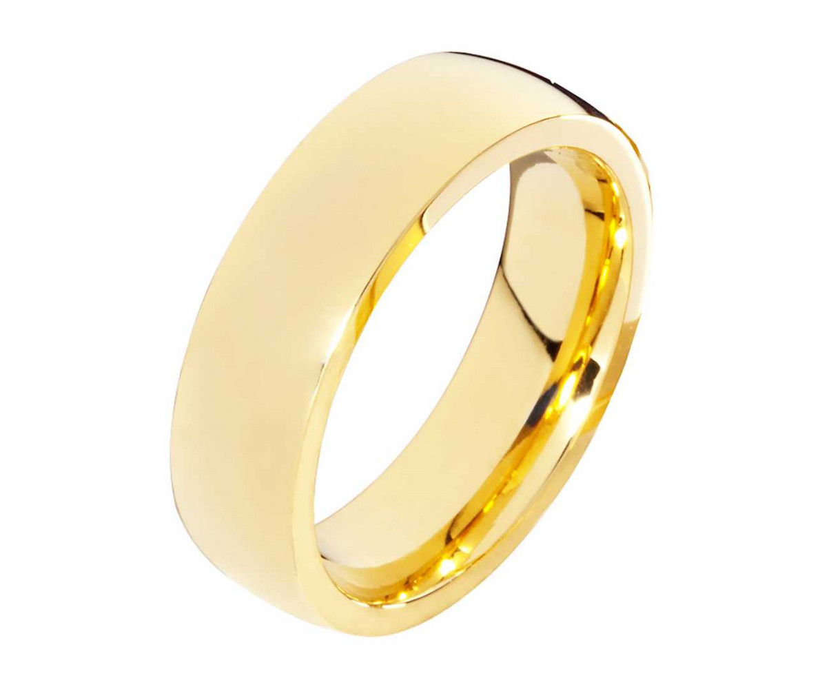 Herrenring Edelstahl HE043 mit Beschichtung mit Gravur Herrenring Edelstahl HE043 mit Beschichtung mit Gravur