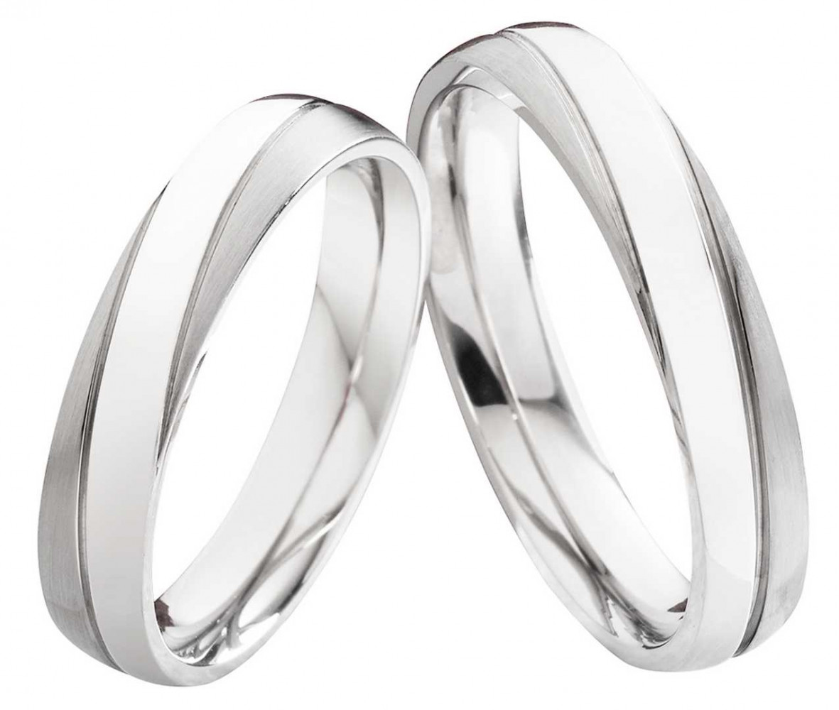 Partnerringe Edelstahlringe PE183 ohne Stein Partnerringe Edelstahlringe PE183 ohne Stein