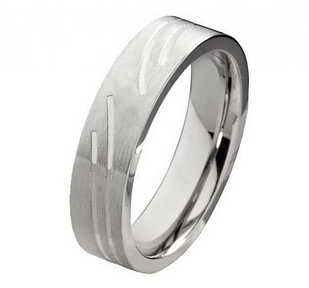 Herrenring E149 mit Etui und Gravur