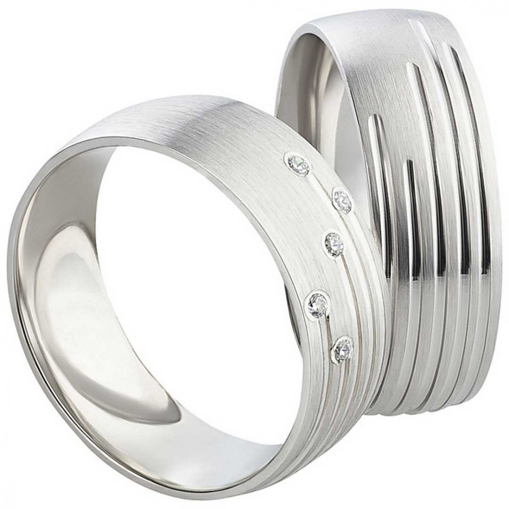 Partnerringe Silberringe SR040-SR041 Partnerringe Silberringe SR040-SR041