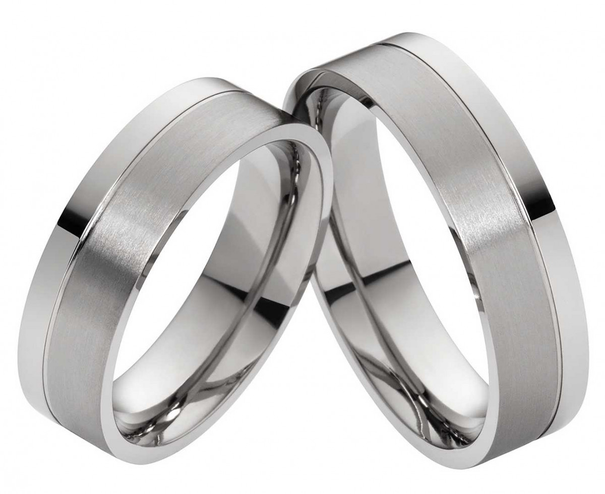 Titanringe T124 ohne Stein mit Gravur Titanringe T124 ohne Stein mit Gravur