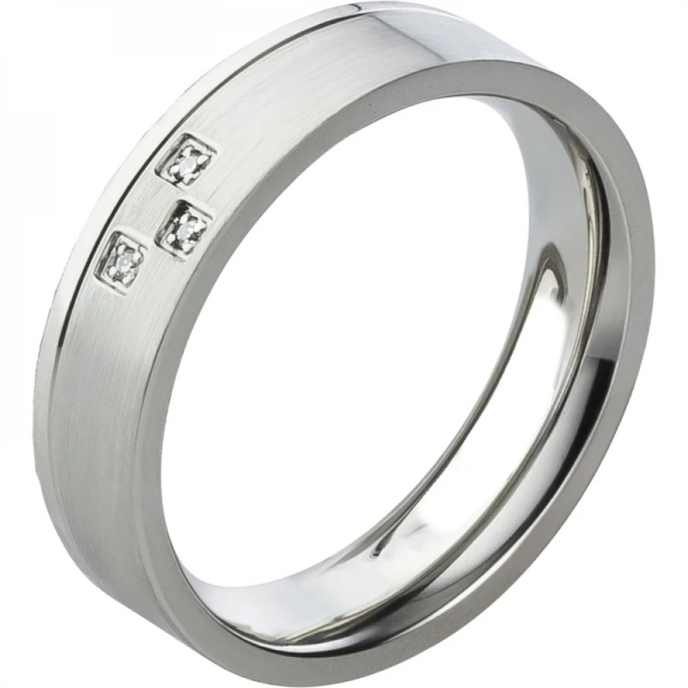 Edler Edelstahlring schlicht Design AB1774