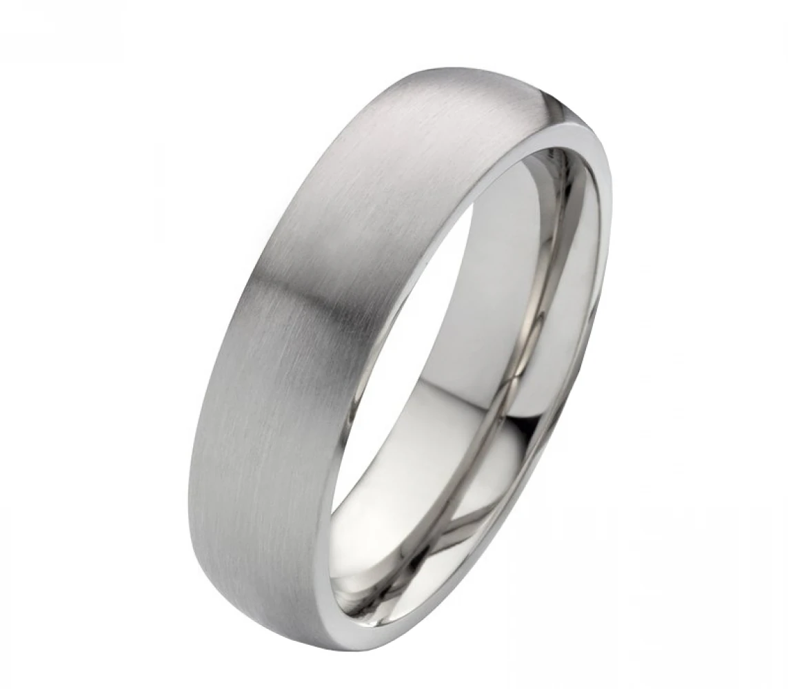 Damenring T300 längsmatt Unisex