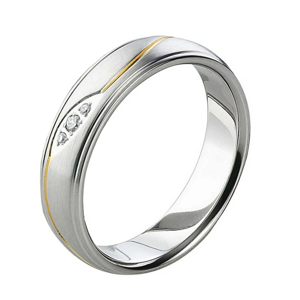 Edelstahl Damenring für Ewigkeiten AB818