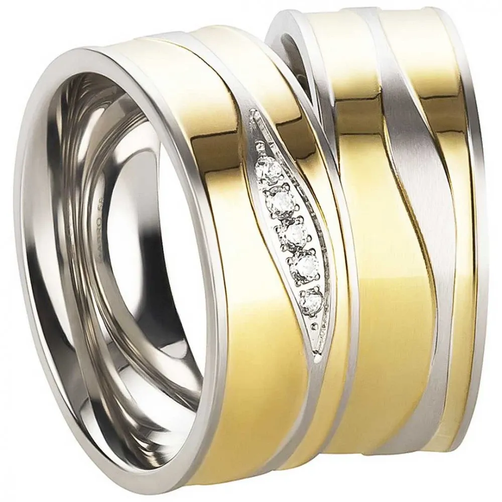 Edelstahlringe AB3216-AB3217 und Gravur