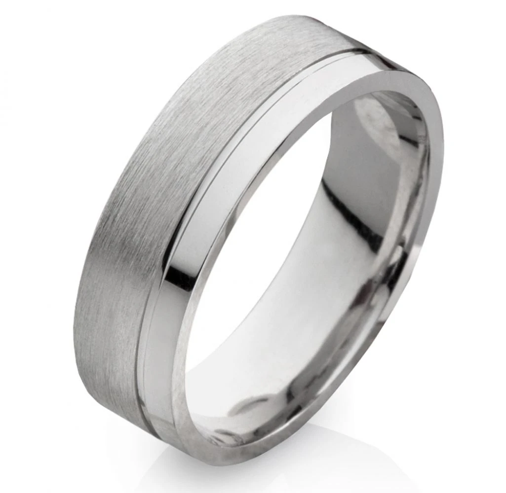 Silberring Herr Freundschaftsring CP42 mit Gravur, personalisierter Schmuck.