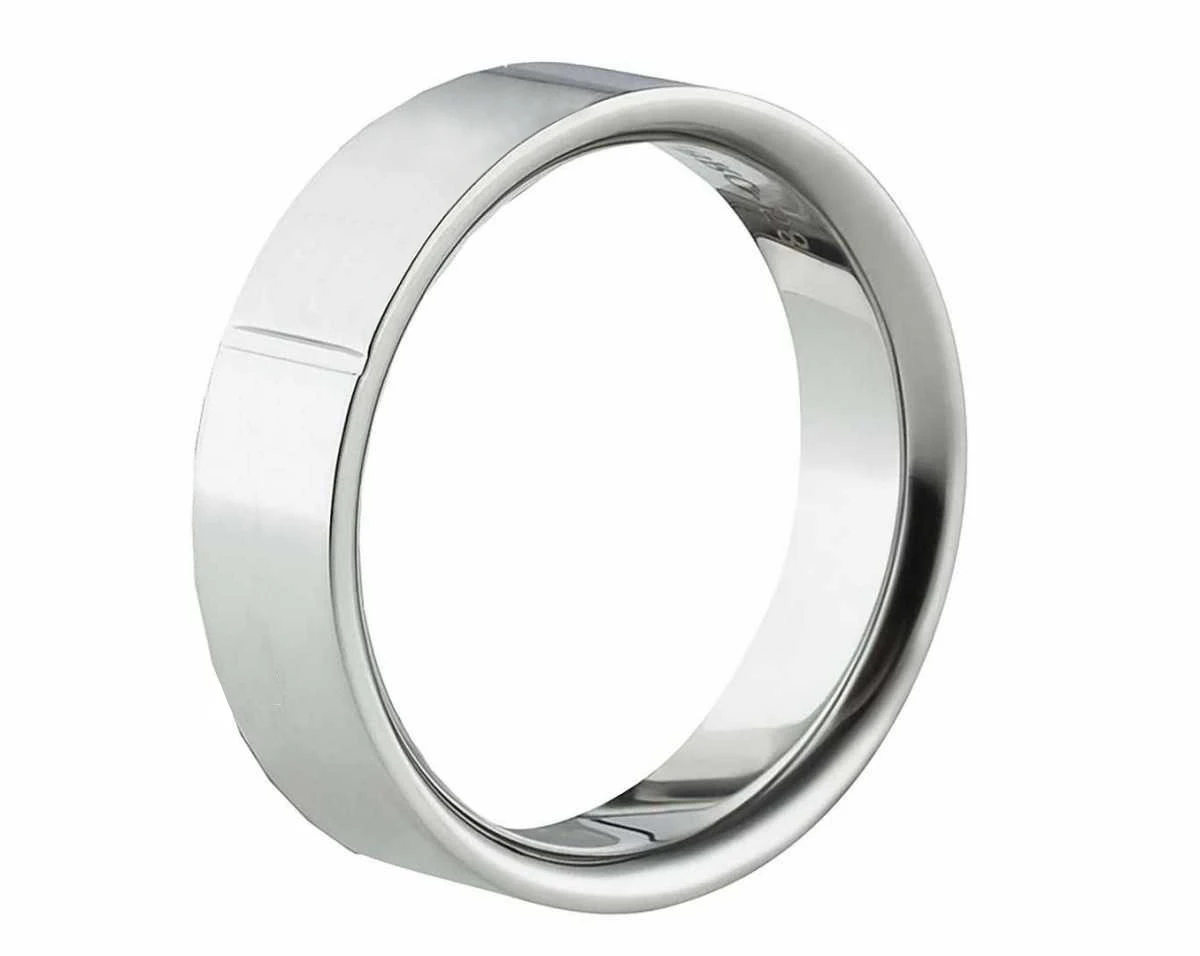 Partnerringe Edelstahl glänzend Silber AB1484-AB1485